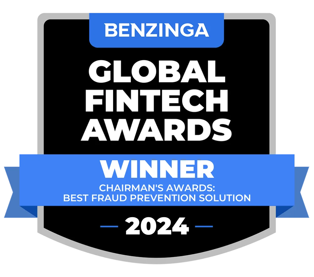 Benzinga Global Fintech Awards Winner badge